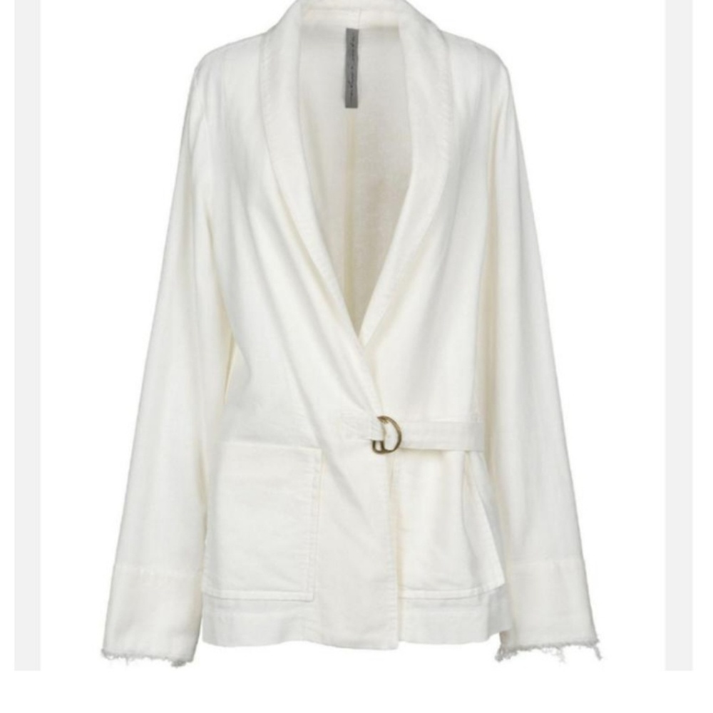 Raquel Allegra Women's White Blazer